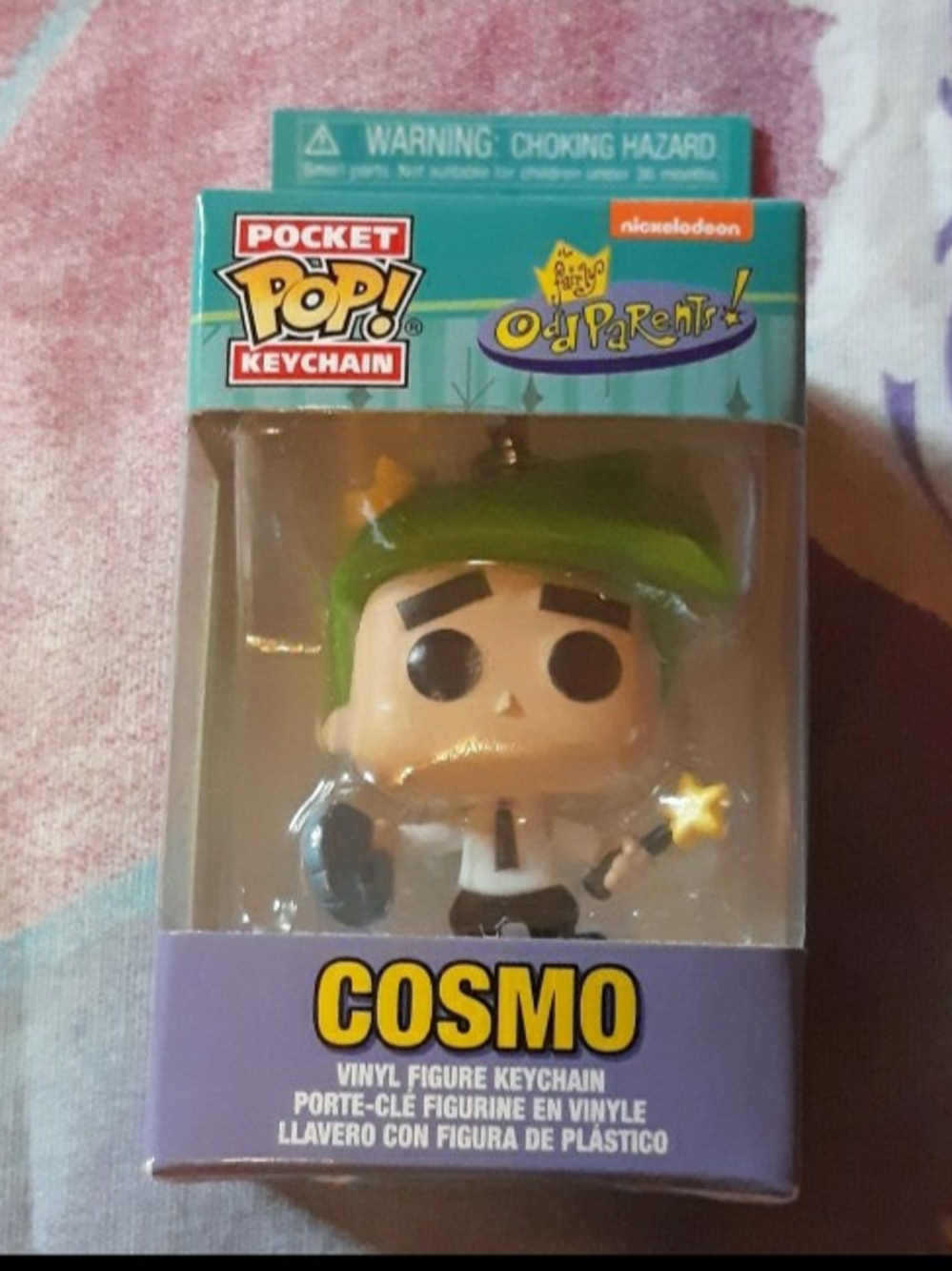 Funko Pocket Pop! Cosmo Keychain - Green, Black, Yellow